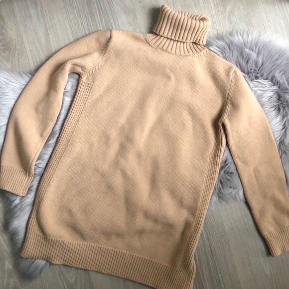 zara camel turtleneck